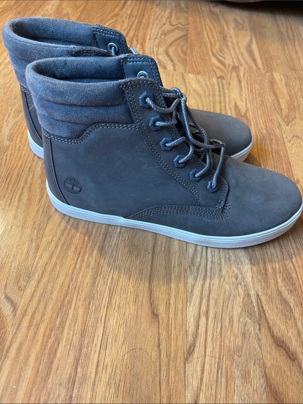 Women’s Gray Timberland Boots